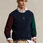 Sudadera Polo Ralph Lauren de punto doble multicolor - ECRU