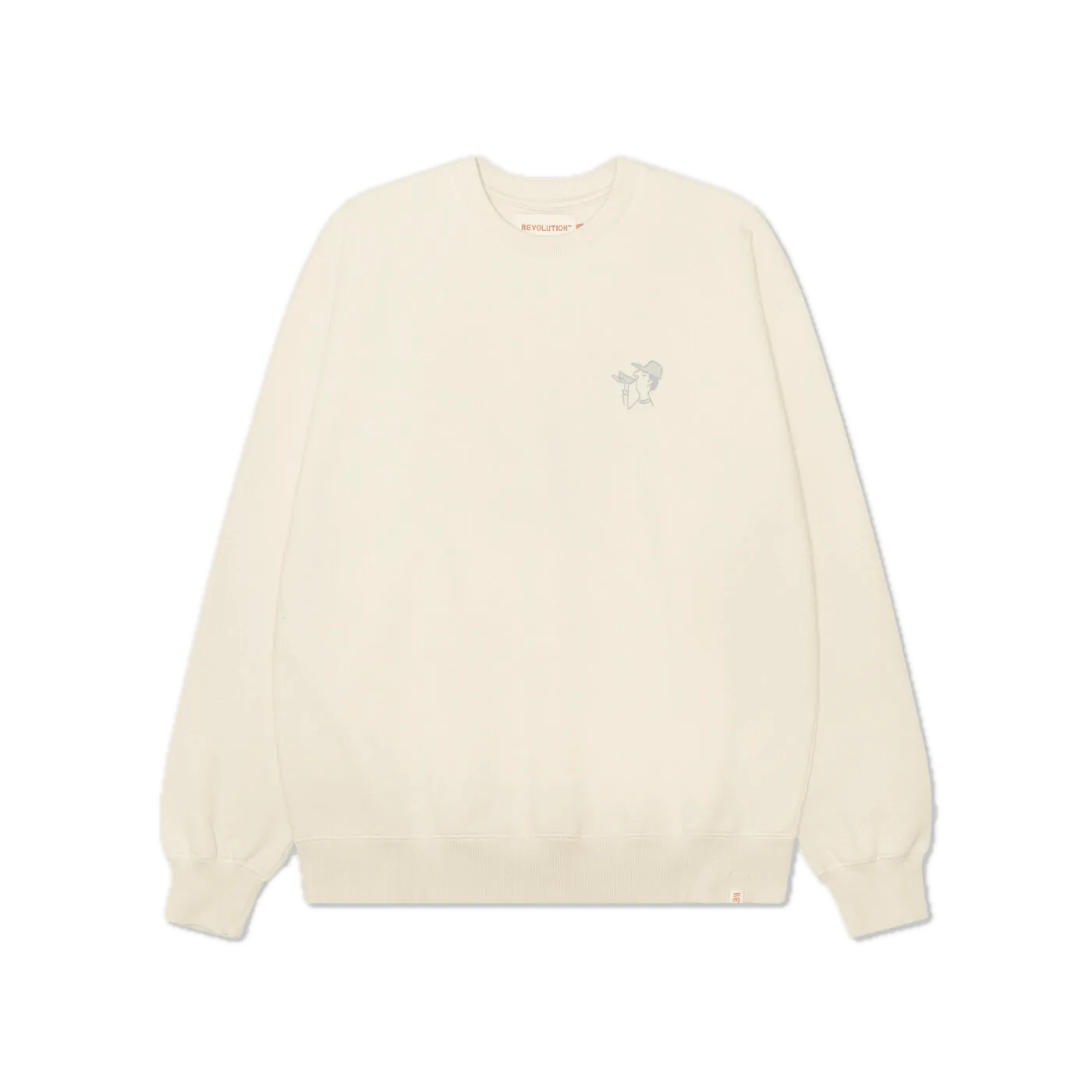 Sudadera Revolution 2755 COF Offwhite - ECRU