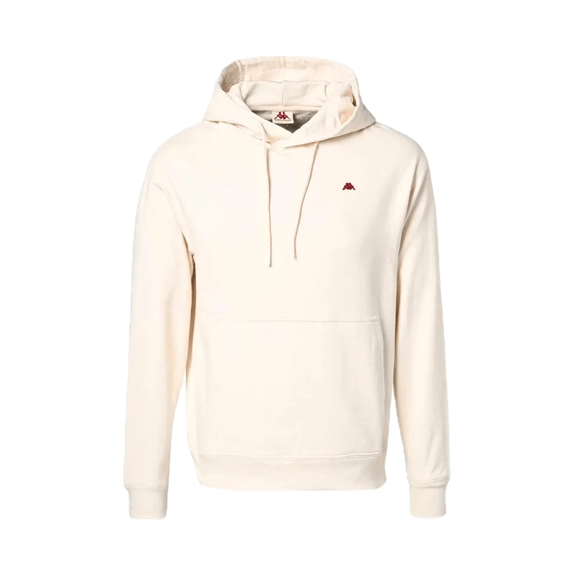 Sudadera Robe di Kappa Unisex Gramys White - ECRU