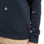 Sudadera Scotch and Soda Regular Fit AOP Embroidery - ECRU