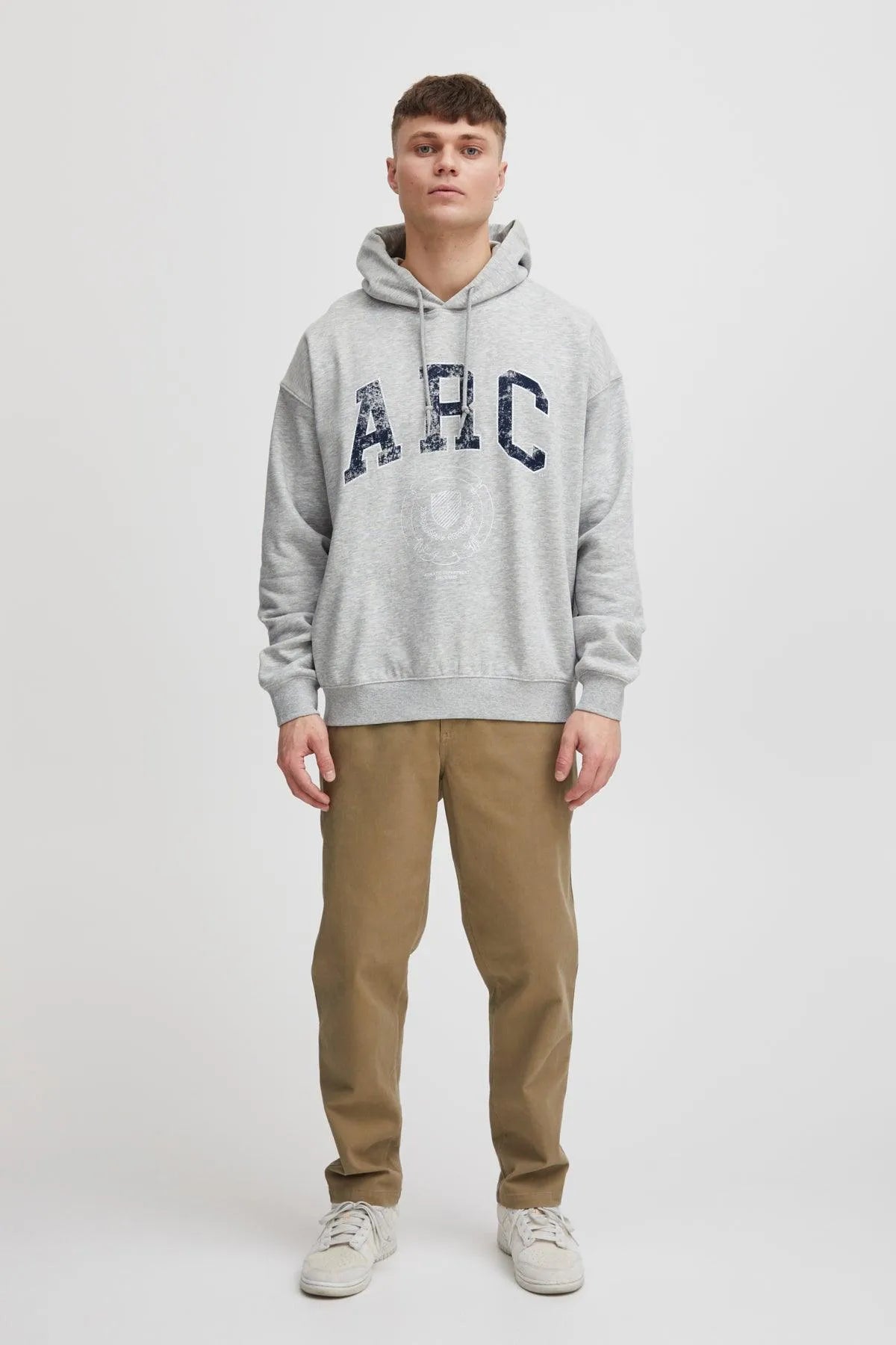 Sudadera !Solid Galad Grey - ECRU