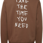 Sudadera !Solid Halvard Rain Drum - ECRU