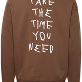 Sudadera !Solid Halvard Rain Drum - ECRU