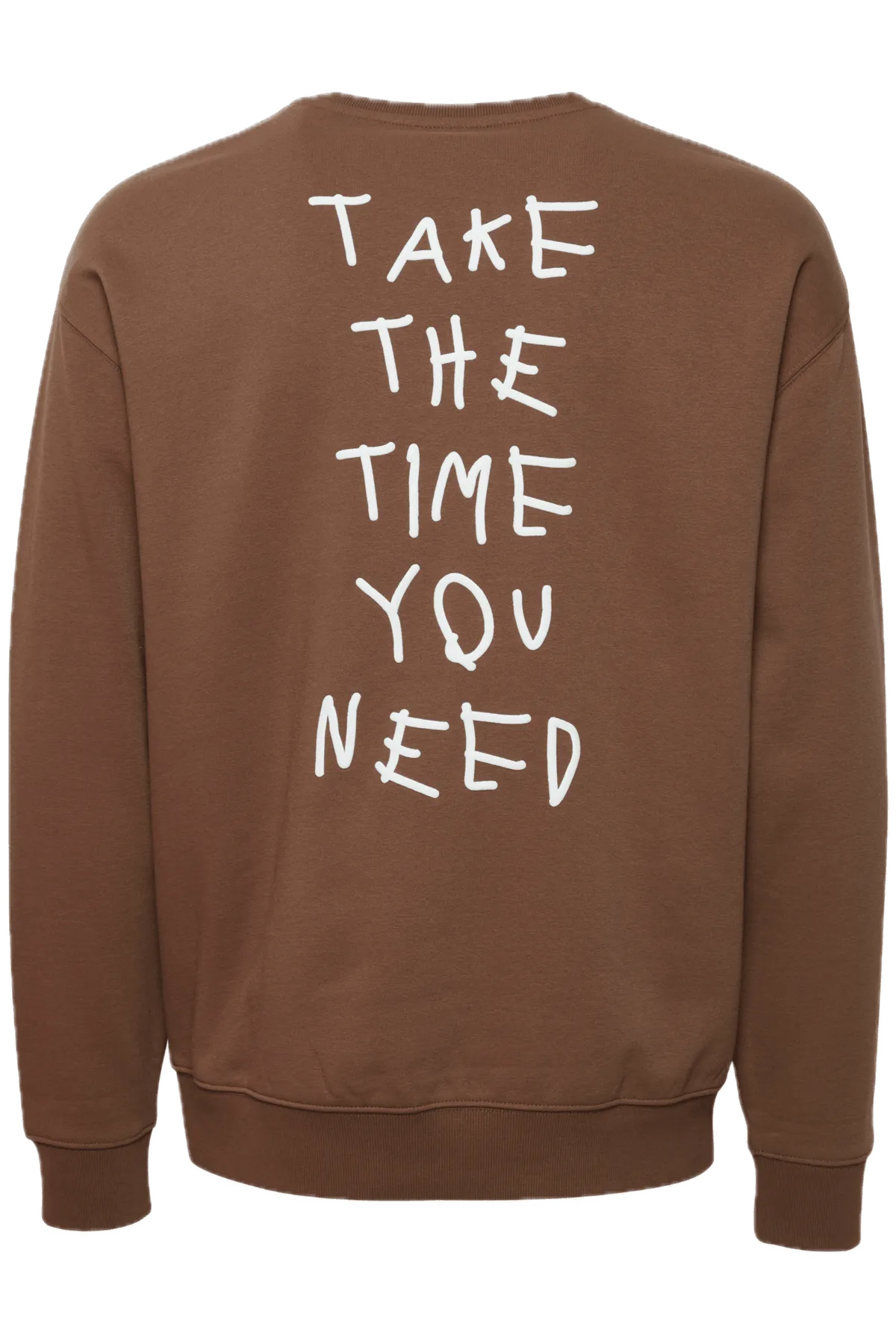 Sudadera !Solid Halvard Rain Drum - ECRU