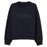 Sudadera TIFFOSI Surtur azul marino, flat frontal