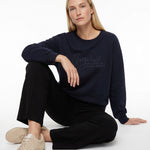 Sudadera TIFFOSI Surtur azul marino, modelo vista alternativa
