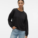 Sudadera Vero Moda Panna Black - ECRU