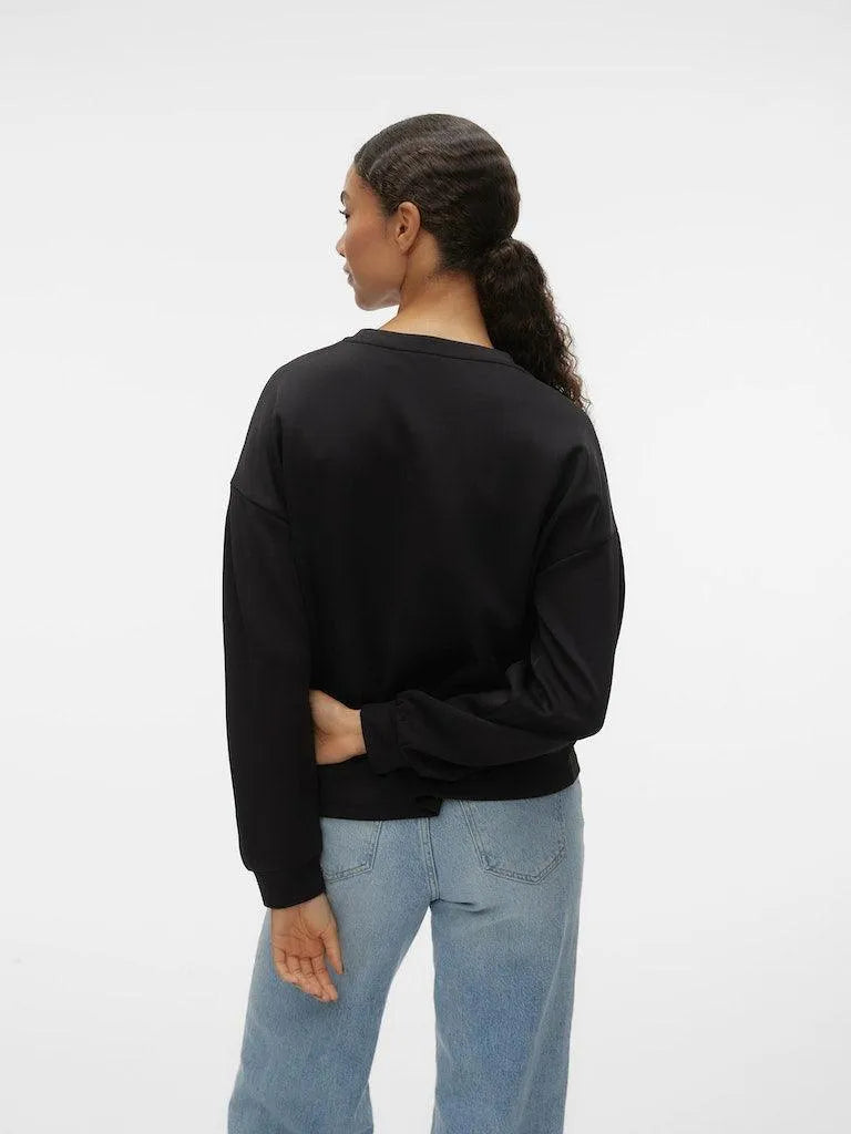 Sudadera Vero Moda Panna Black - ECRU