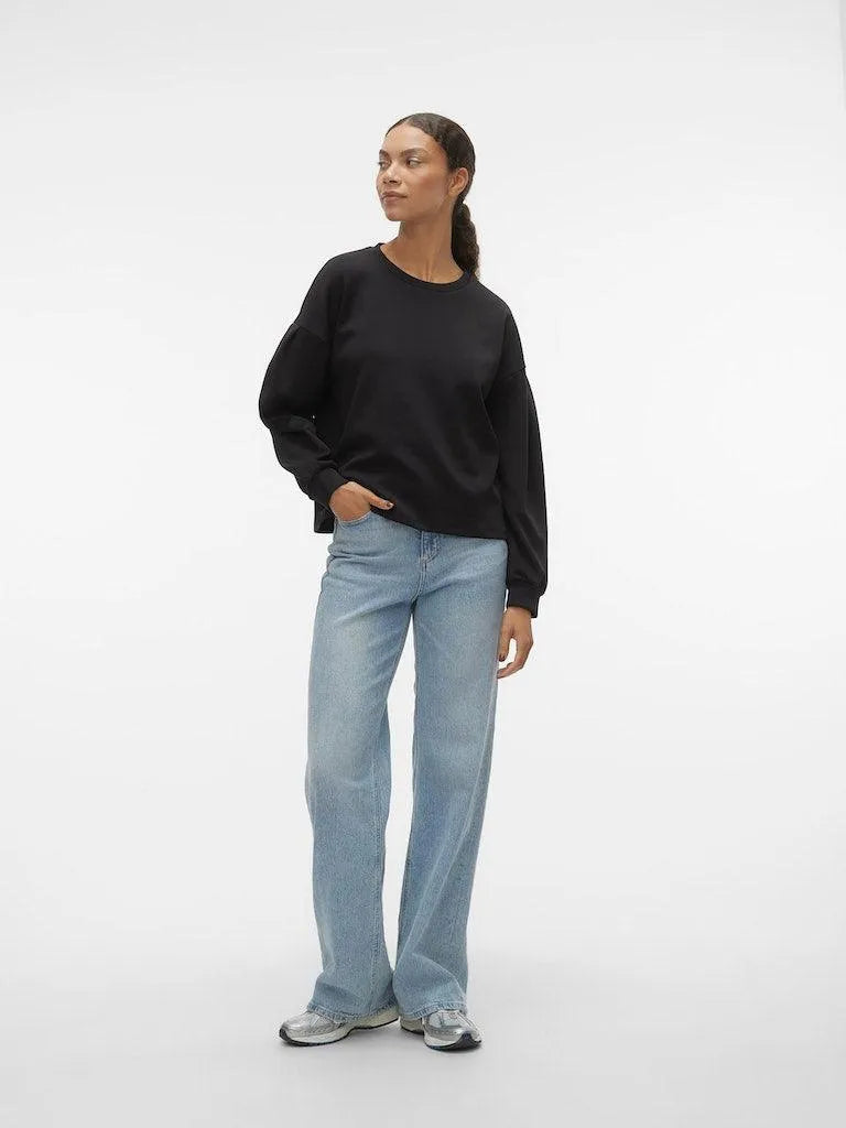 Sudadera Vero Moda Panna Black - ECRU