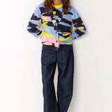 Cárdigan SKFK Alize Multicolor