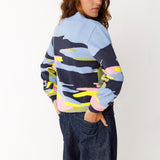 Cárdigan SKFK Alize Multicolor