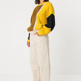 SKFK Balene GOTS Gelber Pullover 