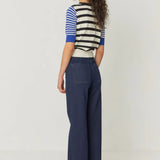 SKFK Muike Black and White Sweater 