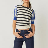 SKFK Muike Black and White Sweater 