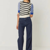 SKFK Muike Black and White Sweater 