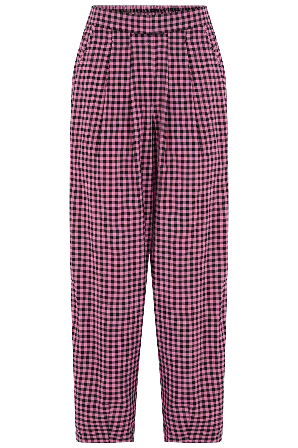 Pantalón SUGARHILL Cleora Rose Gingham — frontal