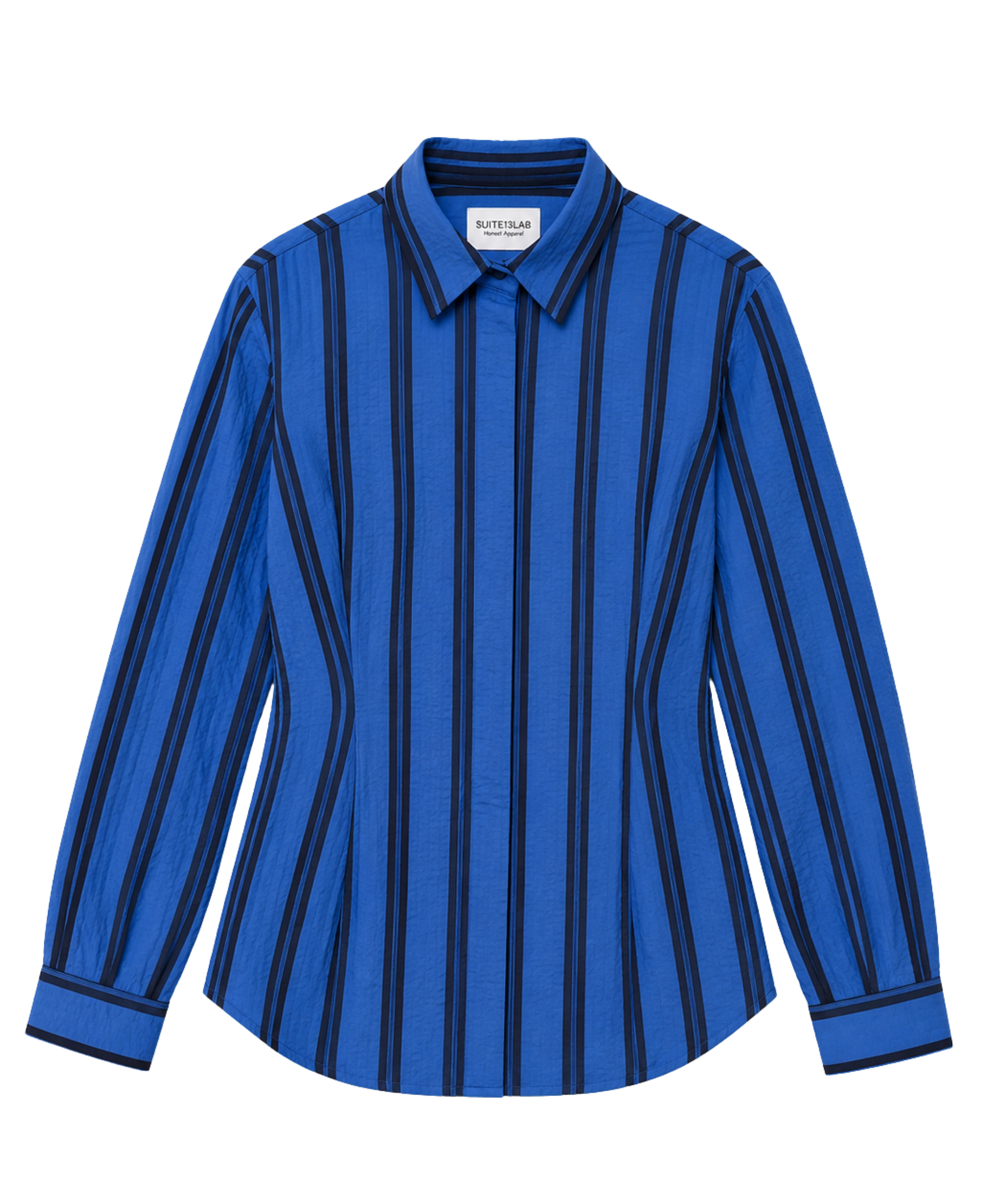 Camisa Suite13Lab Tui Stripes Blue - flat frontal
