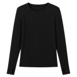 Top Suite13Lab Viana Black - flat frontal