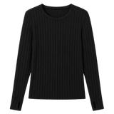 Top Suite13Lab Viana Black - flat frontal