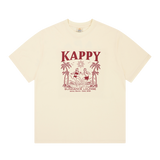 Camiseta KAPPY Unisex Sundance Lounge Half Cream