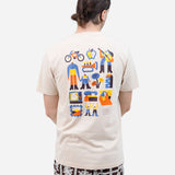 Camiseta OLOW Cream Ecosystem