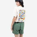 Camiseta OLOW Cream Ecosystem