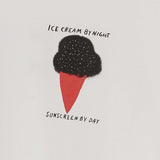 Camiseta BASK IN THE SUN Ice Cream Natural