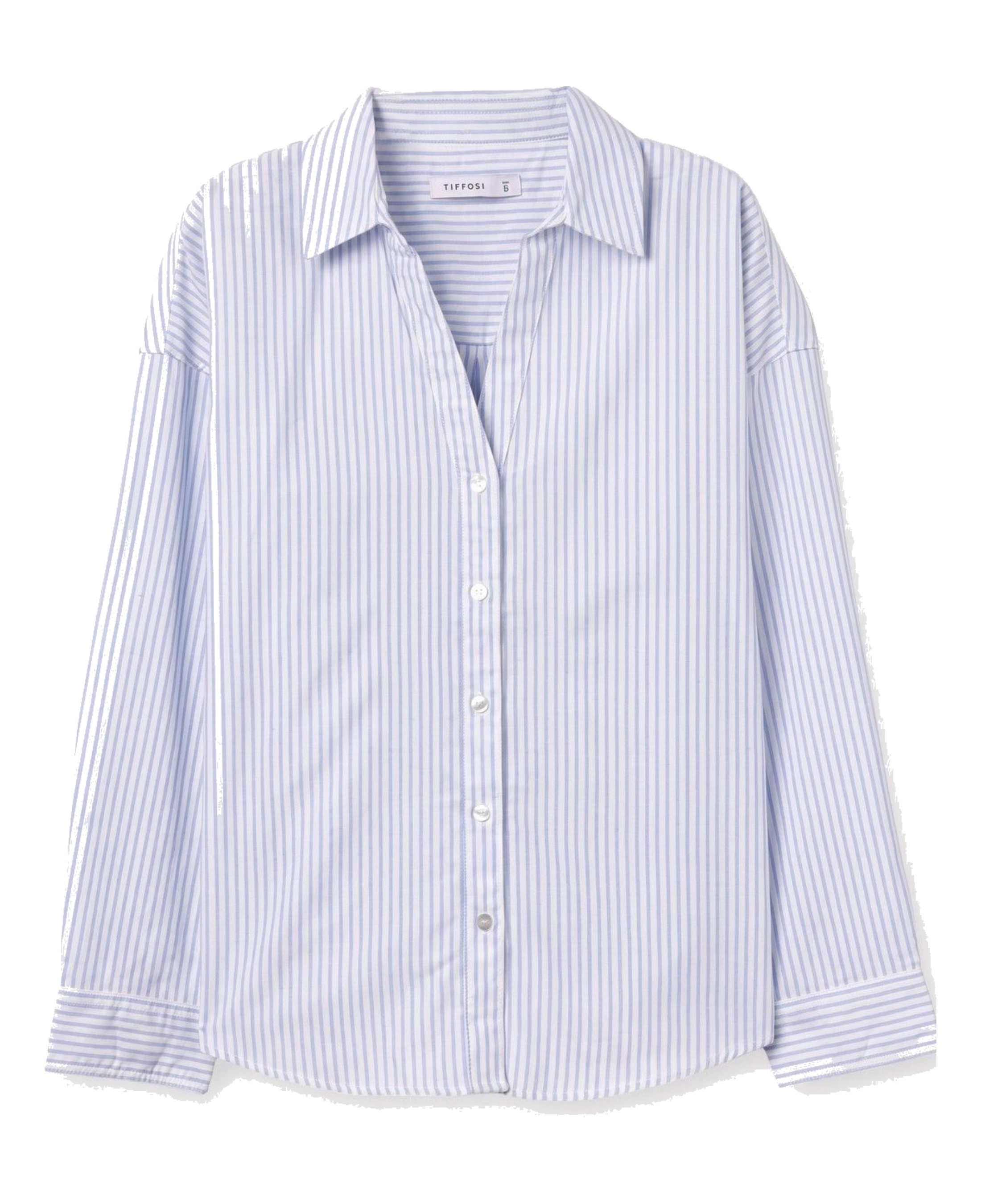 Camisa TIFFOSI Tancy 1 Blanco Brillante - imagen 1