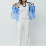 Top ESE O ESE Cola Blanco