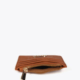 Tarjetero LOLA CASADEMUNT Monograma Rombos Marron