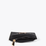 Tarjetero LOLA CASADEMUNT Monograma Rombos Negro