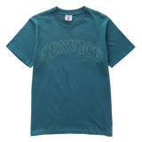 Camiseta SERVICE WORKS Arch Logo Petrol