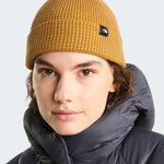 THE NORTH FACE Fisherman Beanie Citrine Yellow detalle