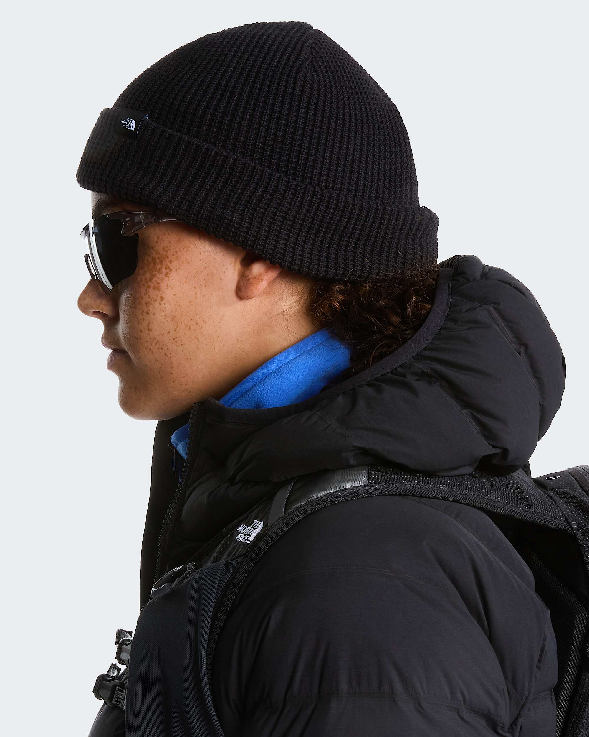 THE NORTH FACE Fisherman Beanie TNF Black vista 4