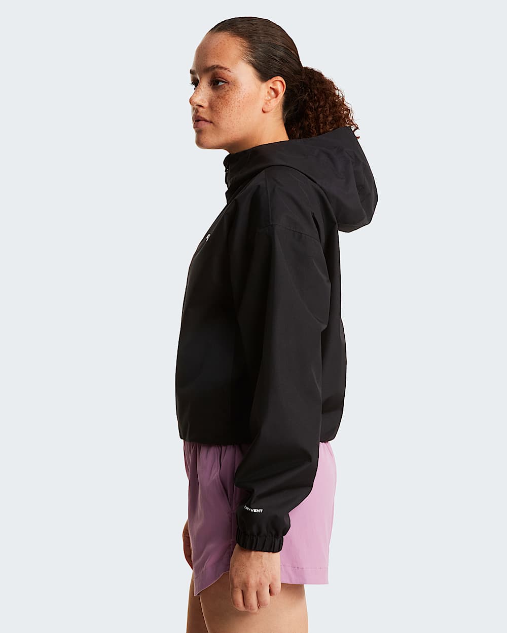 THE NORTH FACE Chaqueta corta Quest DryVent mujer TNF Black, vista 2
