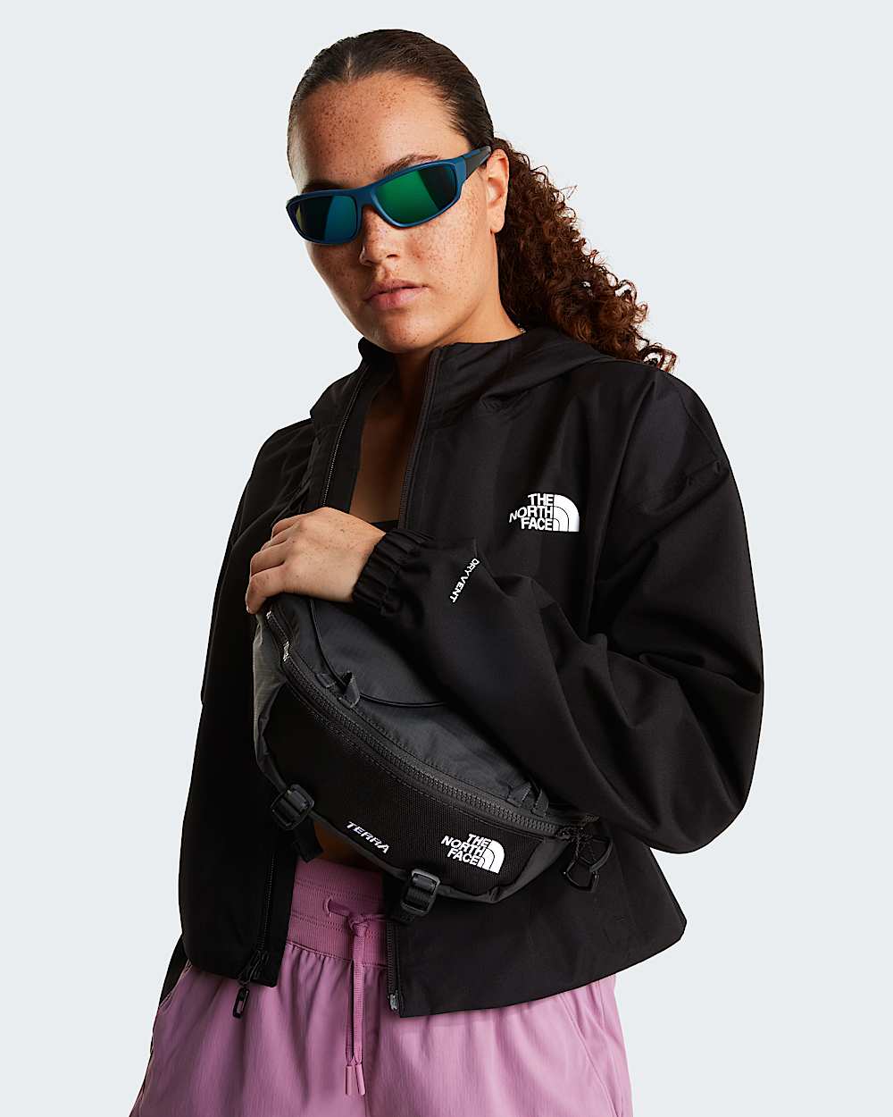 THE NORTH FACE Chaqueta corta Quest DryVent mujer TNF Black, vista 9