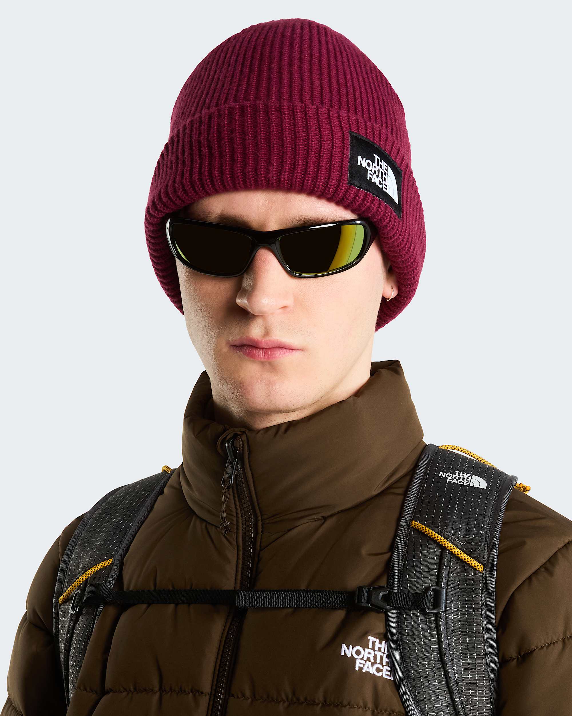 THE NORTH FACE Salty Lined Burgundy Crush vista 2