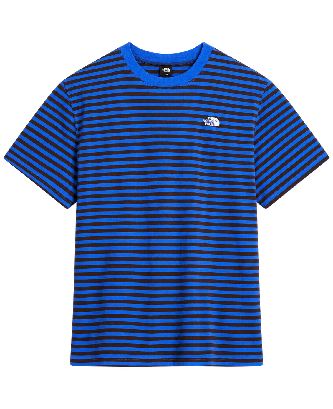 Camiseta The North Face Vista Stripe Active Blue flat frontal