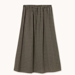 The Tiny Big Sister falda Check Elasticated azul marino, vista posterior