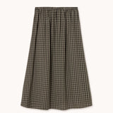The Tiny Big Sister falda Check Elasticated azul marino, vista posterior