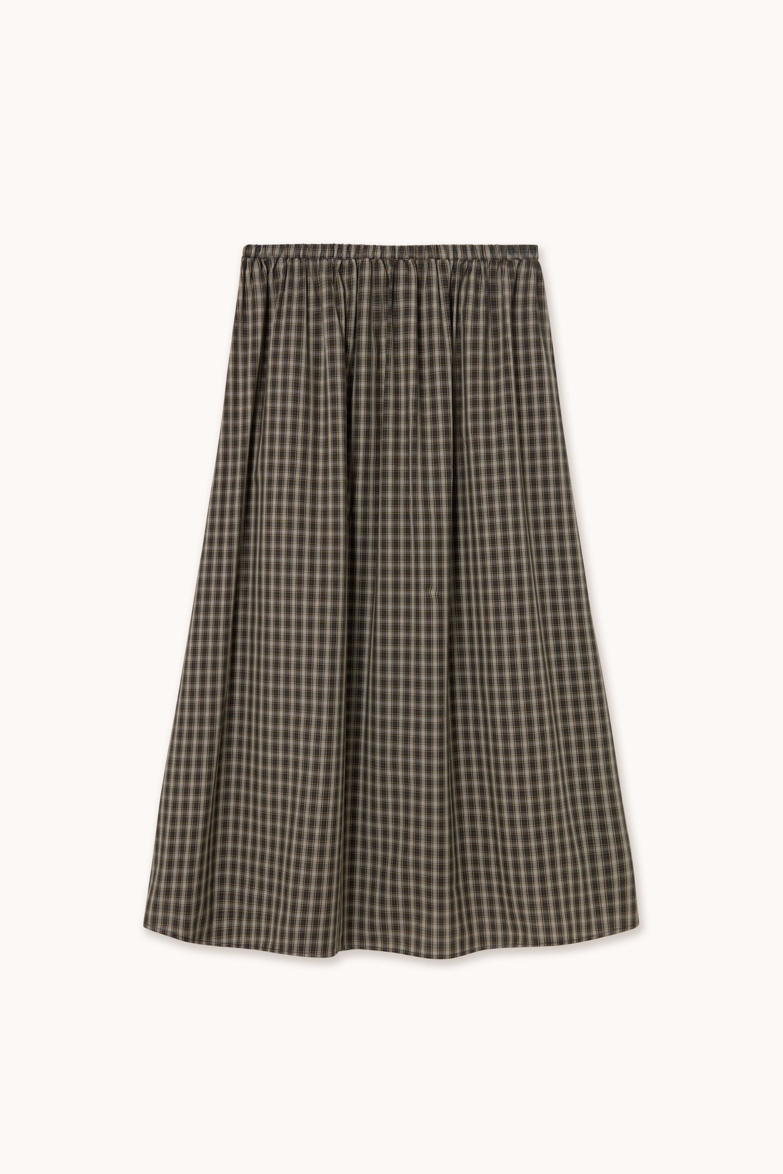 The Tiny Big Sister falda Check Elasticated azul marino, vista posterior