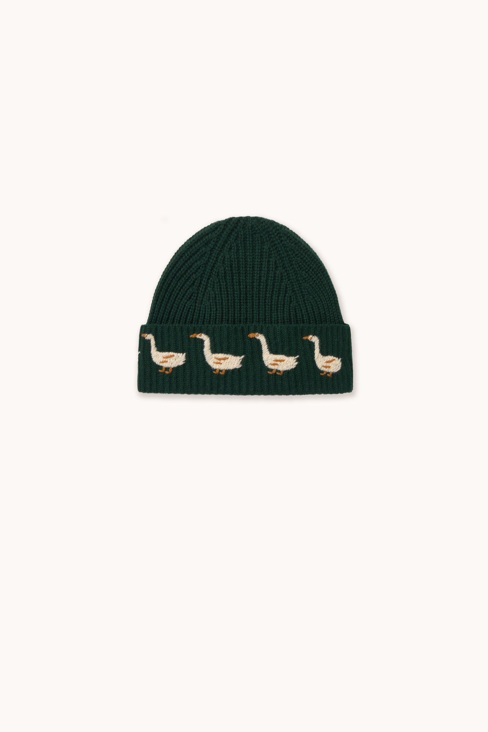 The Tiny Big Sister gorro Geese Beanie azul tinta, vista posterior