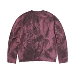 Jersey THISISNEVERTHAT Abstract Web Knit Sweater Magenta — vista trasera
