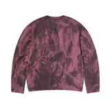 Jersey THISISNEVERTHAT Abstract Web Knit Sweater Magenta — vista trasera