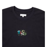 Camiseta THISISNEVERTHAT Bingo Doggy Tee Damaged Black — detalle