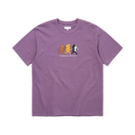 Camiseta THISISNEVERTHAT Dogs Tee Dark Ruby — vista frontal