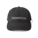 Gorra THISISNEVERTHAT Onyx Logo Cap Charcoal — detalle