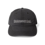 Gorra THISISNEVERTHAT Onyx Logo Cap Charcoal — detalle