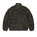 Chaqueta THISISNEVERTHAT SP Sherpa Fleece Jacket Brown — vista trasera