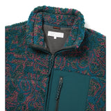 Chaqueta THISISNEVERTHAT SP Sherpa Fleece Jacket Green — detalle